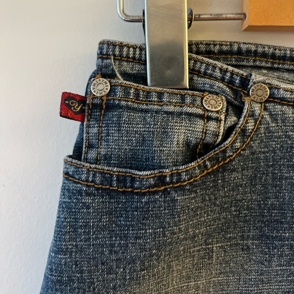 YMI Freedom To Be You Denim Y2K Mini Skirt - Picture 2 of 9